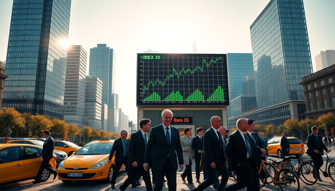 El IBEX 35 Sube Tras Avances en Negociaciones Comerciales entre China y EE.UU.