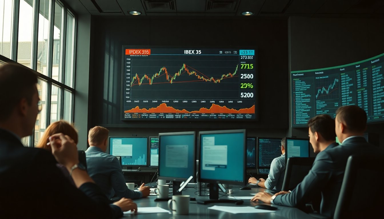 Factores que influyen en el futuro del IBEX 35 ante la volatilidad del mercado
