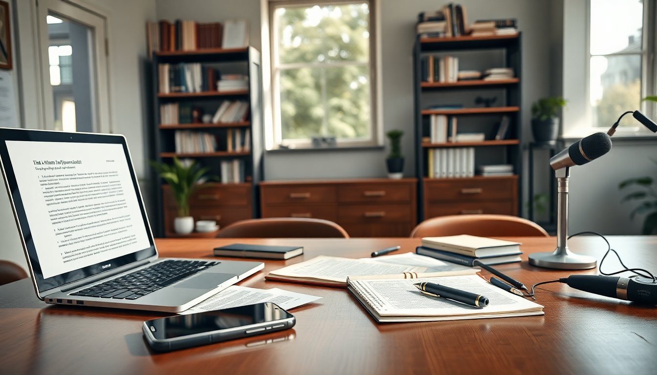Guía Completa de Herramientas y Materiales Esenciales para Periodistas