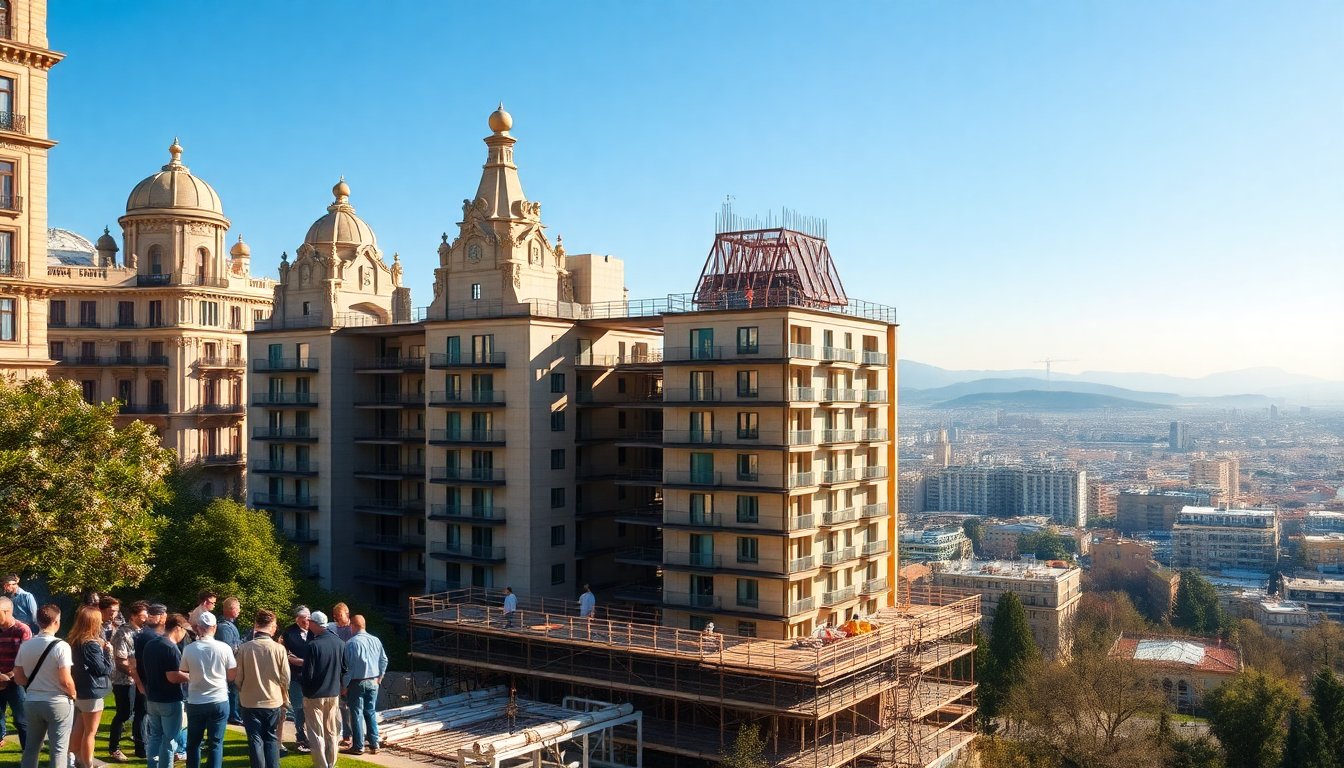 Barcelona enfrenta desafíos en la inversión inmobiliaria y los presupuestos municipales