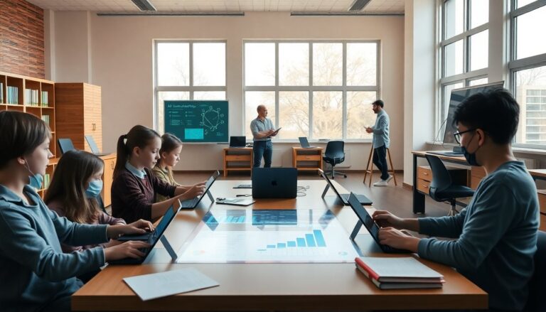 como la inteligencia artificial esta transformando la educacion moderna 1764090106