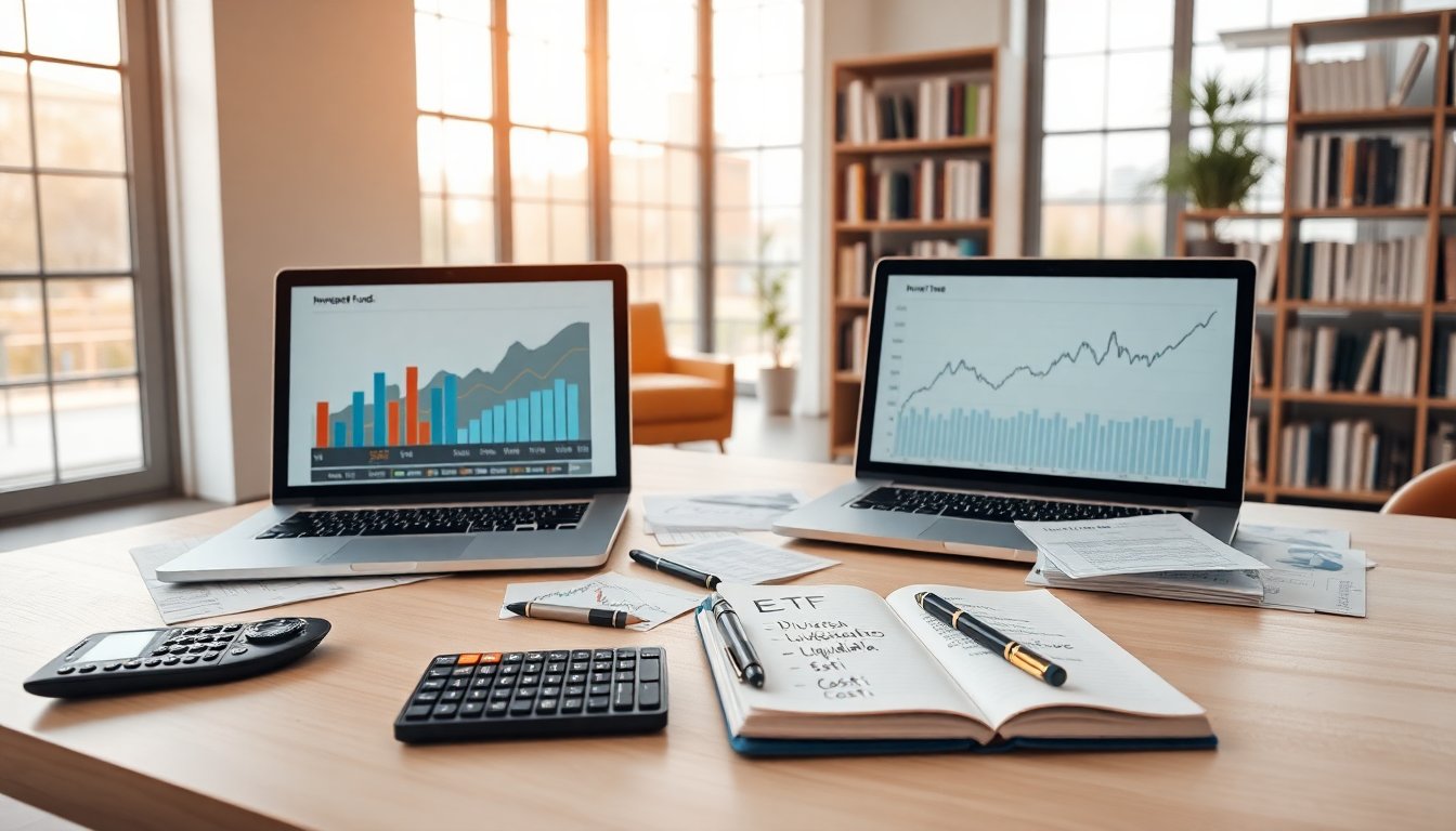 Comparativa Definitiva: Fondos de Inversión vs ETFs – ¿Cuál Elegir?