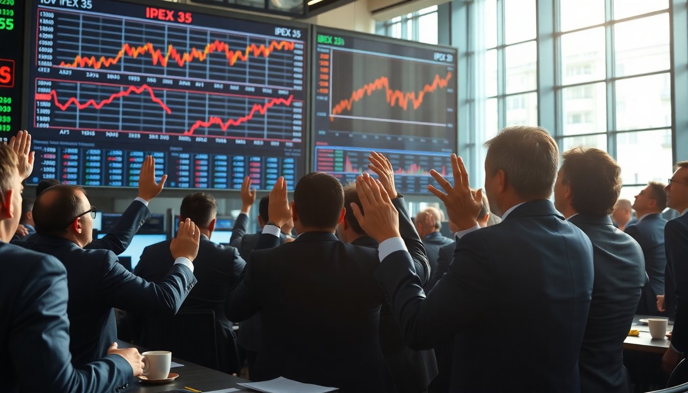 IBEX 35 Alcanzó un Récord Histórico Impulsado por el Optimismo por el Fin del Cierre del Gobierno de EE. UU.