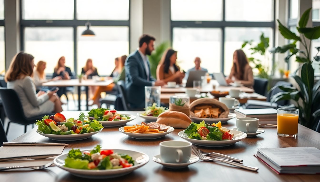 La hora de la comida: ¿descanso o tiempo de trabajo remunerado?