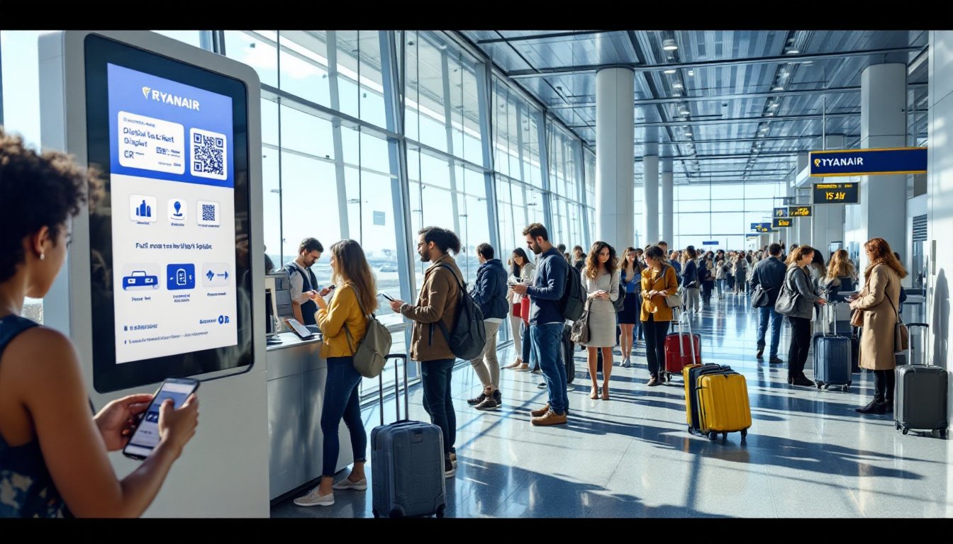 Ryanair Elimina los Billetes Impresos: ¡Descubre el Embarque 100% Digital!