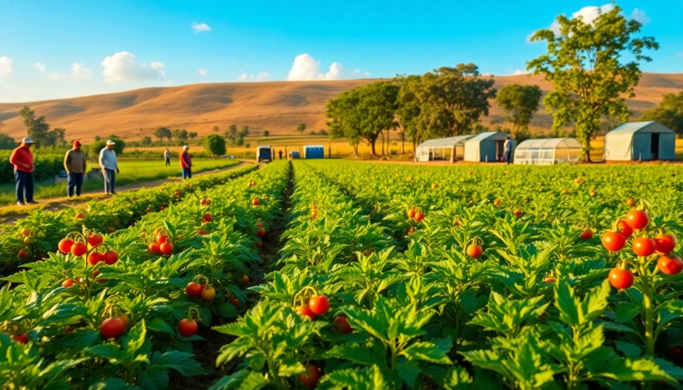 Aumenta la producción frutihortícola con microcréditos accesibles y efectivos