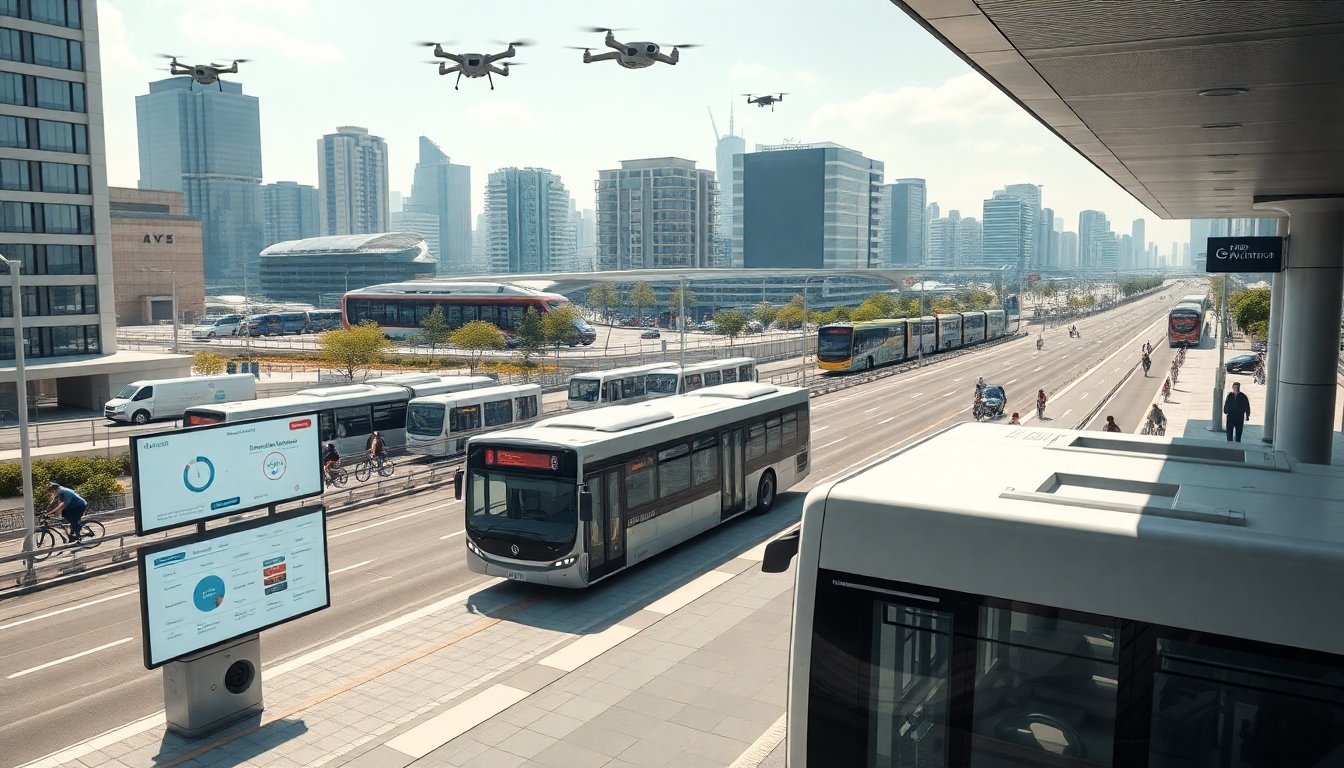 Cómo la tecnología transforma el transporte público en las ciudades