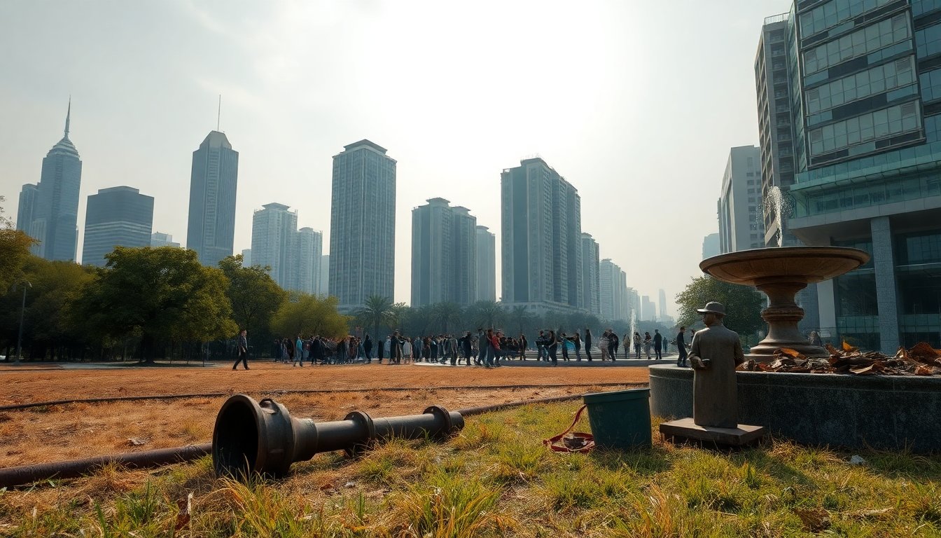 Crisis del agua en las grandes ciudades: causas y consecuencias