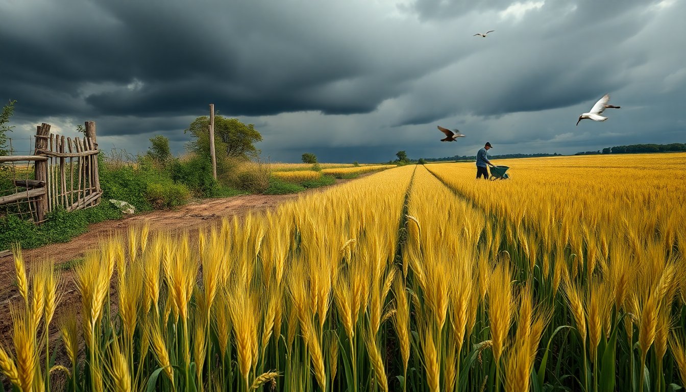 Efectos del cambio climático en la agricultura moderna