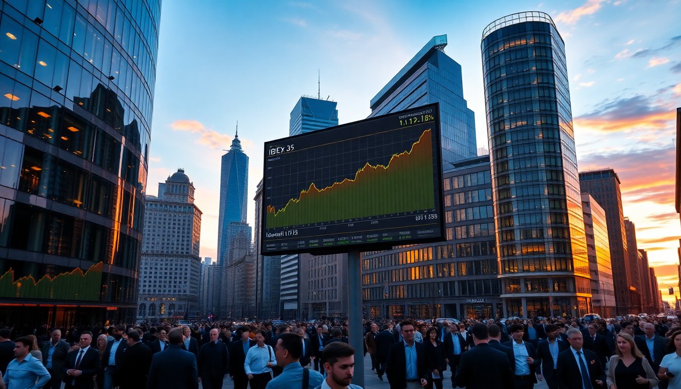 el ibex 35 cierra en alza moderada analisis del pib de ee uu y su impacto en los mercados 1766532166