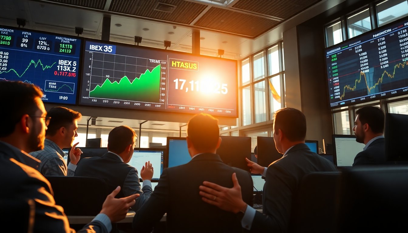 El IBEX 35 Marca Nuevos Máximos Históricos Impulsado por Datos Económicos Favorables