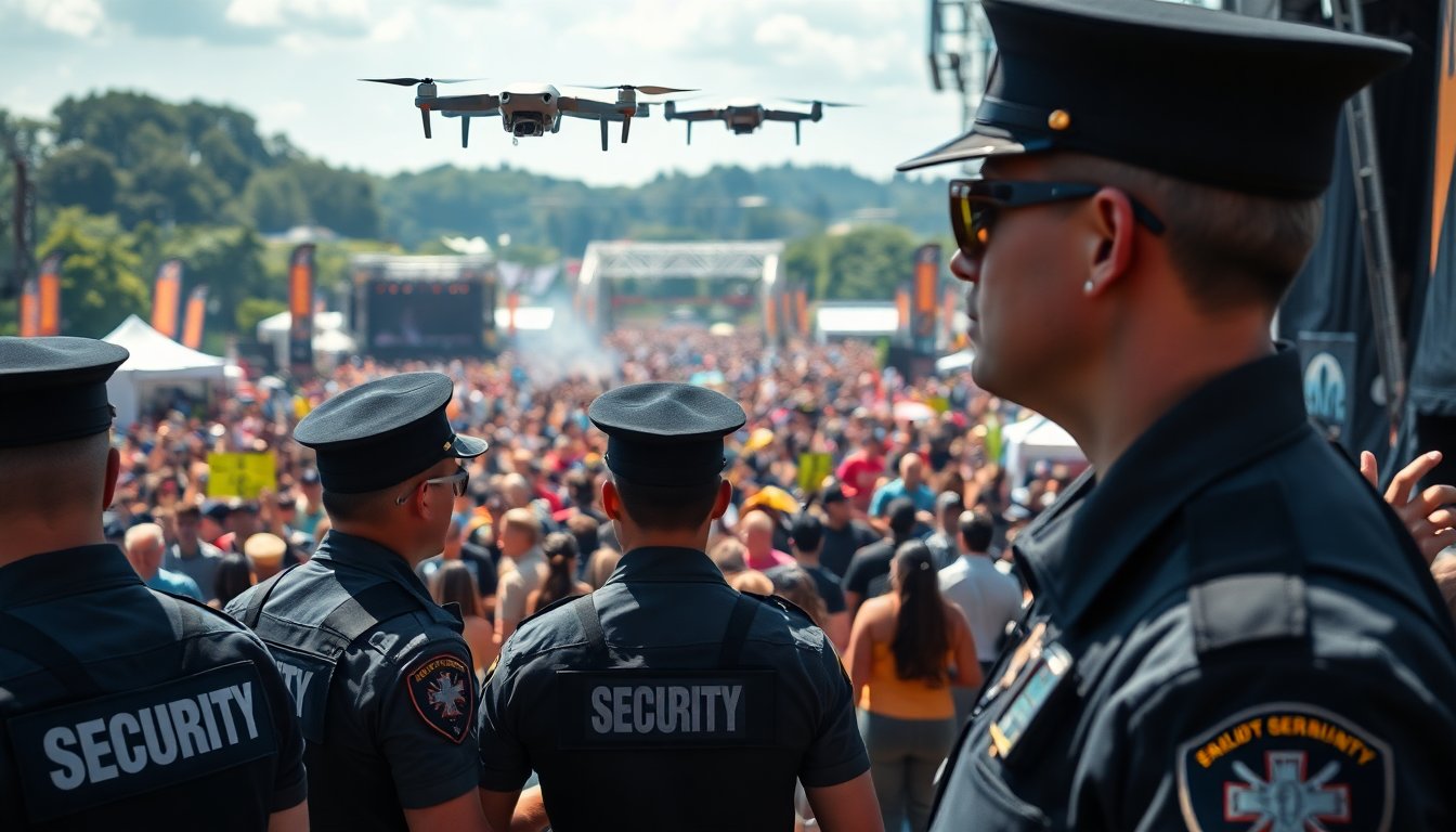 Estrategias para mejorar la seguridad en eventos masivos