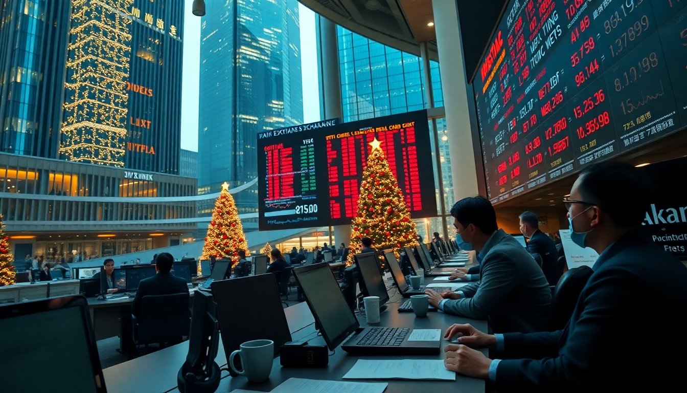 las bolsas asiaticas aprovechan el rally navideno mientras europa permanece inactiva 1766735389