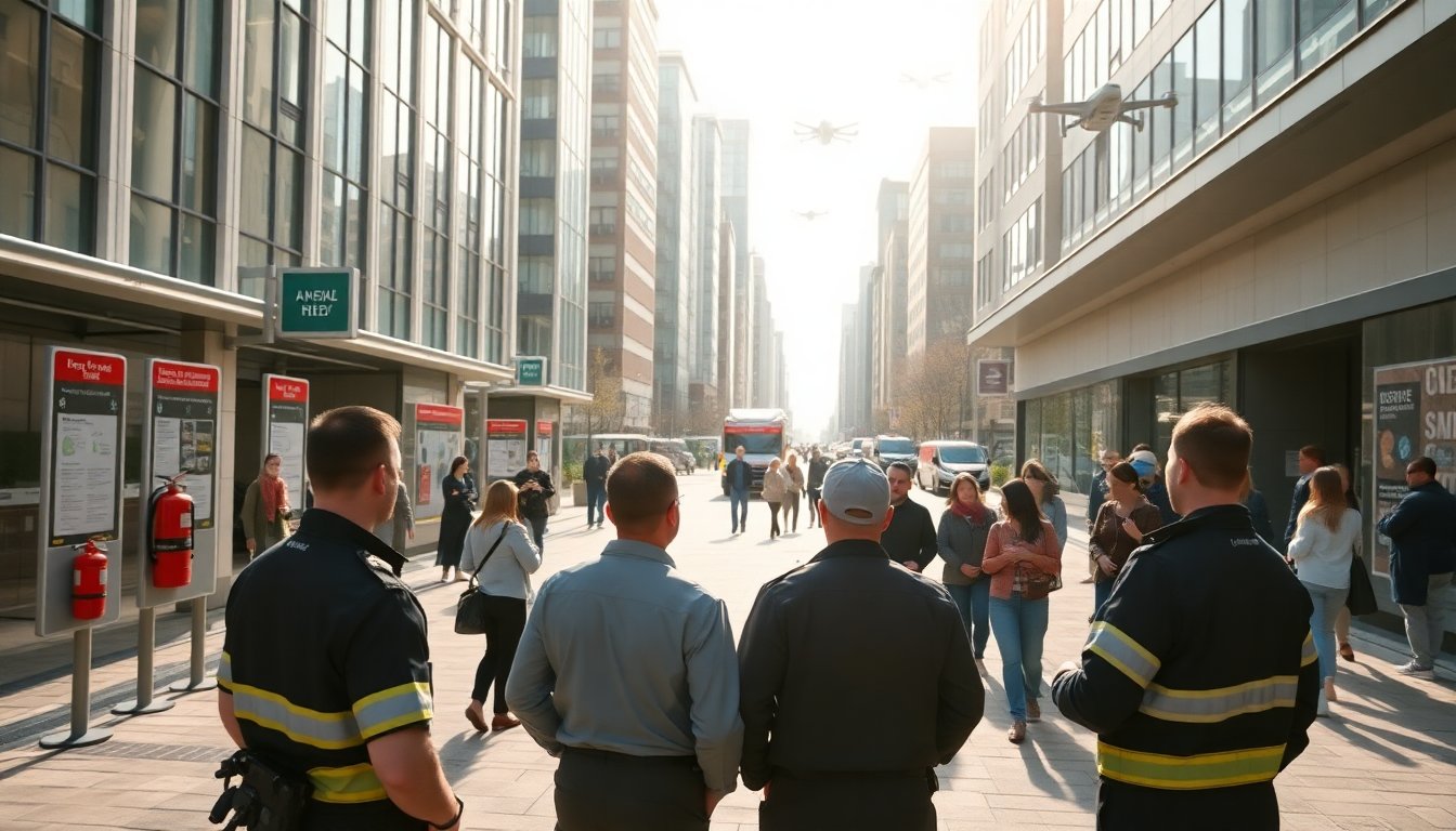 Prioridad de la seguridad urbana en emergencias