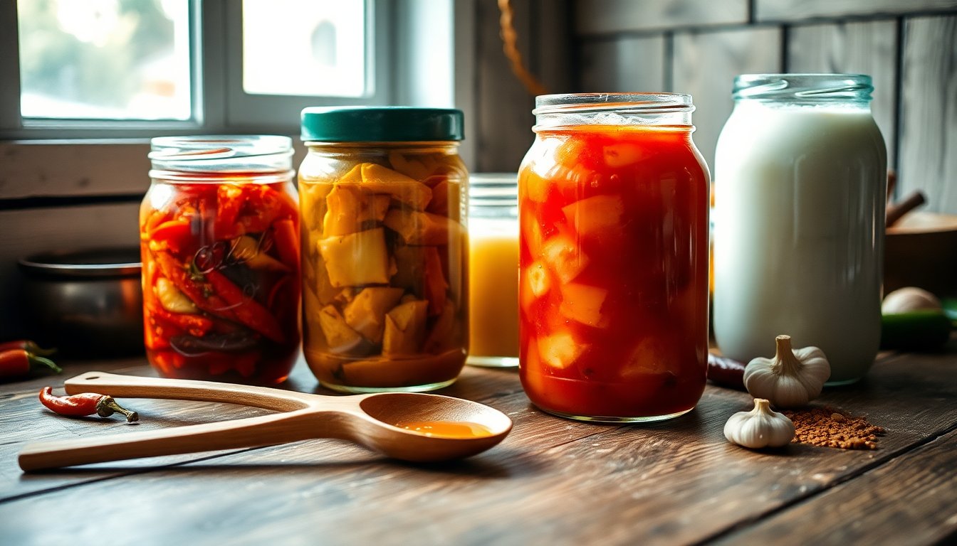 Scopri il potere della fermentazione nella cucina moderna