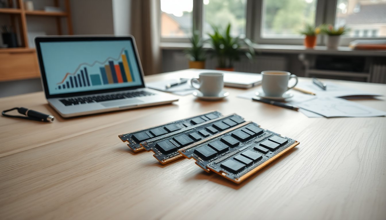 Aumento de precios en memoria RAM: ¿Estamos ante una nueva burbuja digital?