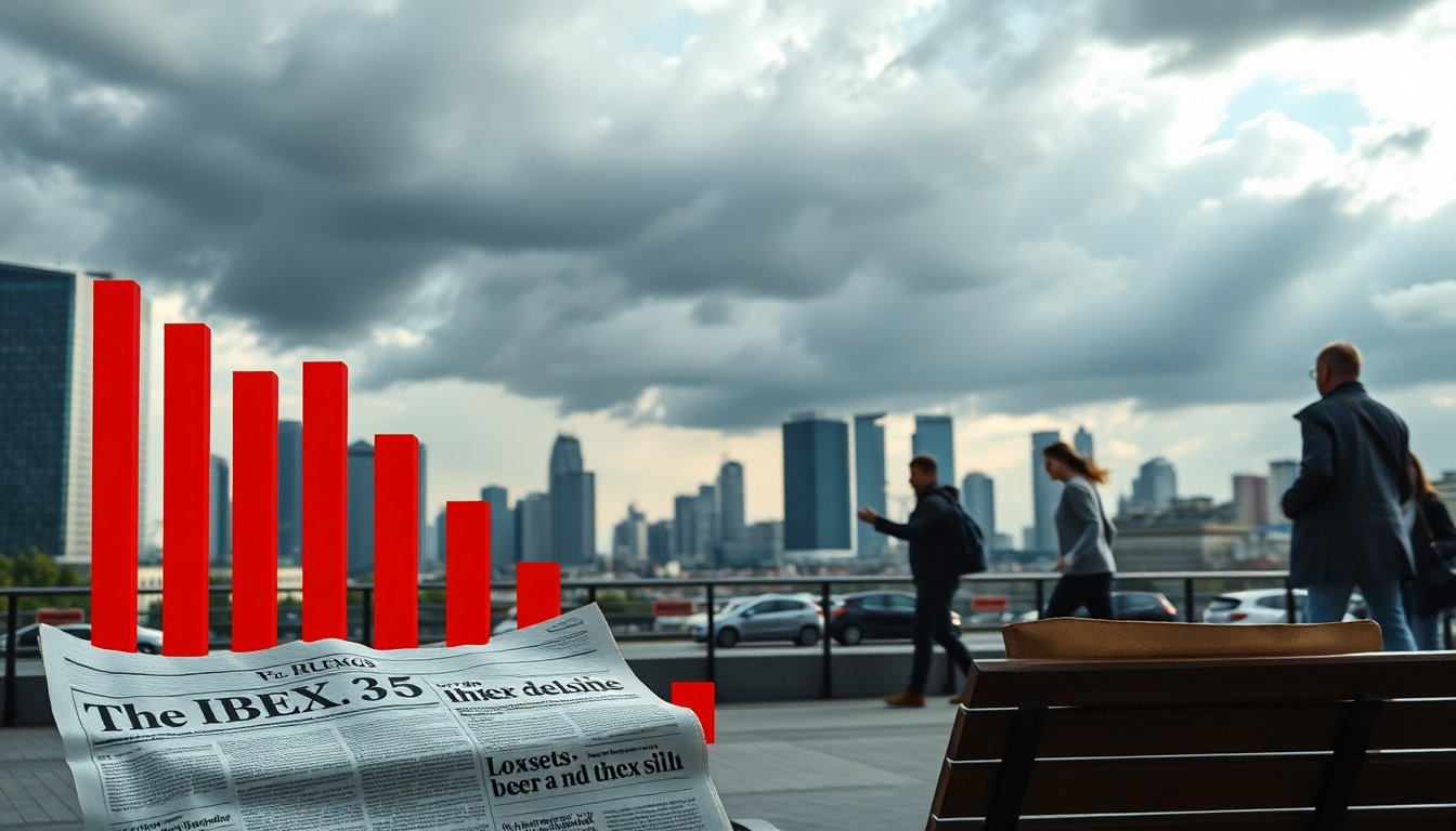 El IBEX 35 se corrige ante las advertencias de Trump y la debilidad de LVMH