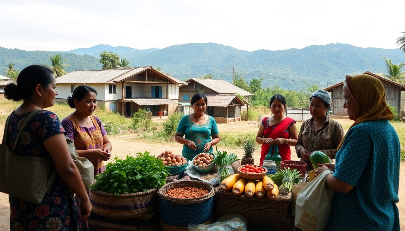 Iniciativa de microcrédito para mujeres y comunidades rurales en Colombia
