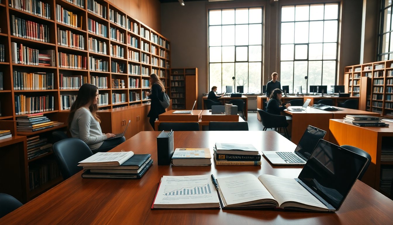 Todo lo que necesitas saber sobre la biblioteca de economía y empresa