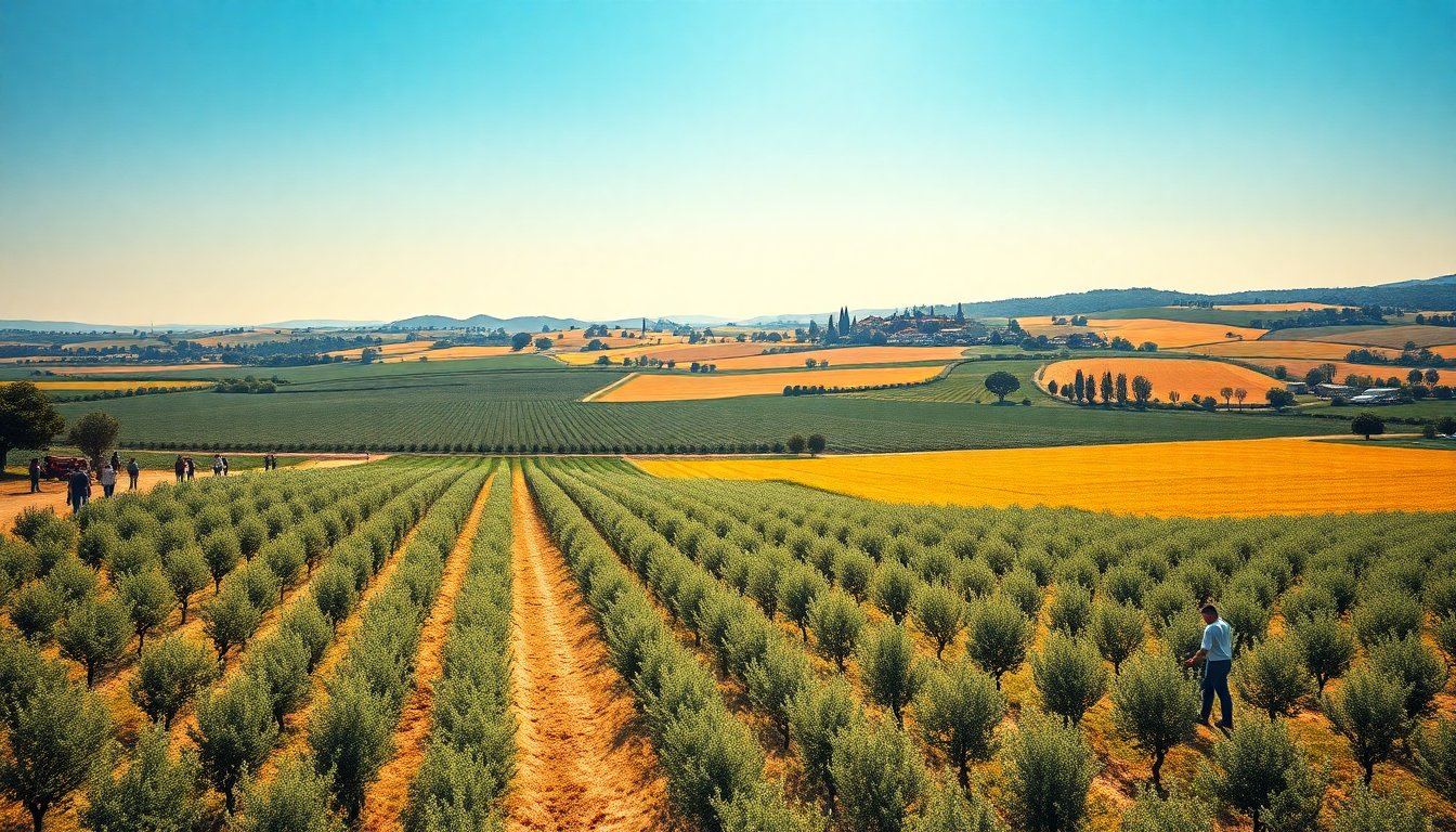 Crecimiento sólido de la agroindustria en el sur de Europa