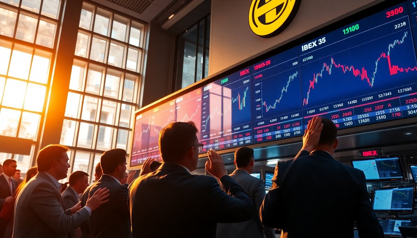 El IBEX 35 marca un récord histórico con un crecimiento del 1,4%
