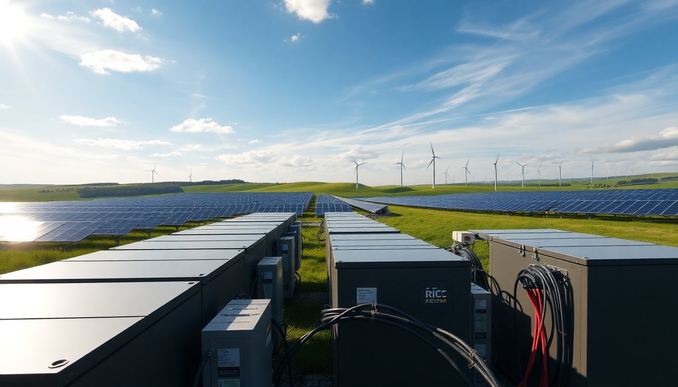 RIC Energy potencia más de 1.000 MW en proyectos de almacenamiento en Europa