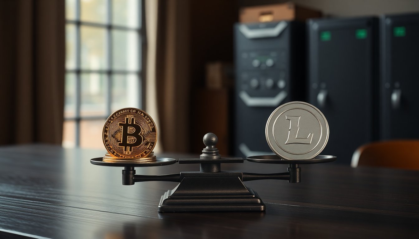 Análisis de Bitcoin y previsiones de Litecoin para inversores