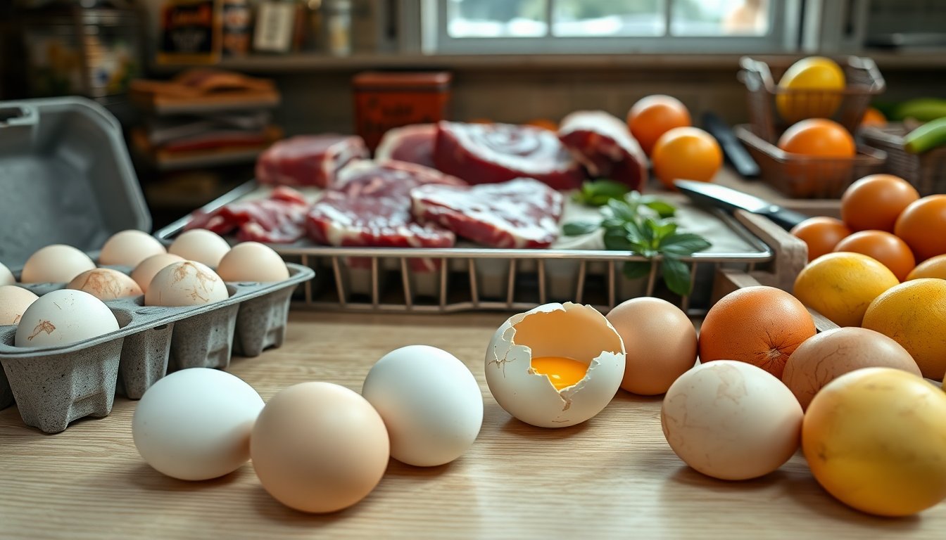 Aumento del precio de alimentos: huevos, carne y frutas empujan el IPC