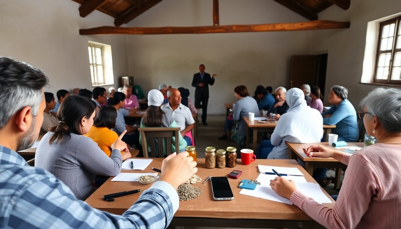 Microcréditos y capacitación para fortalecer proyectos productivos locales
