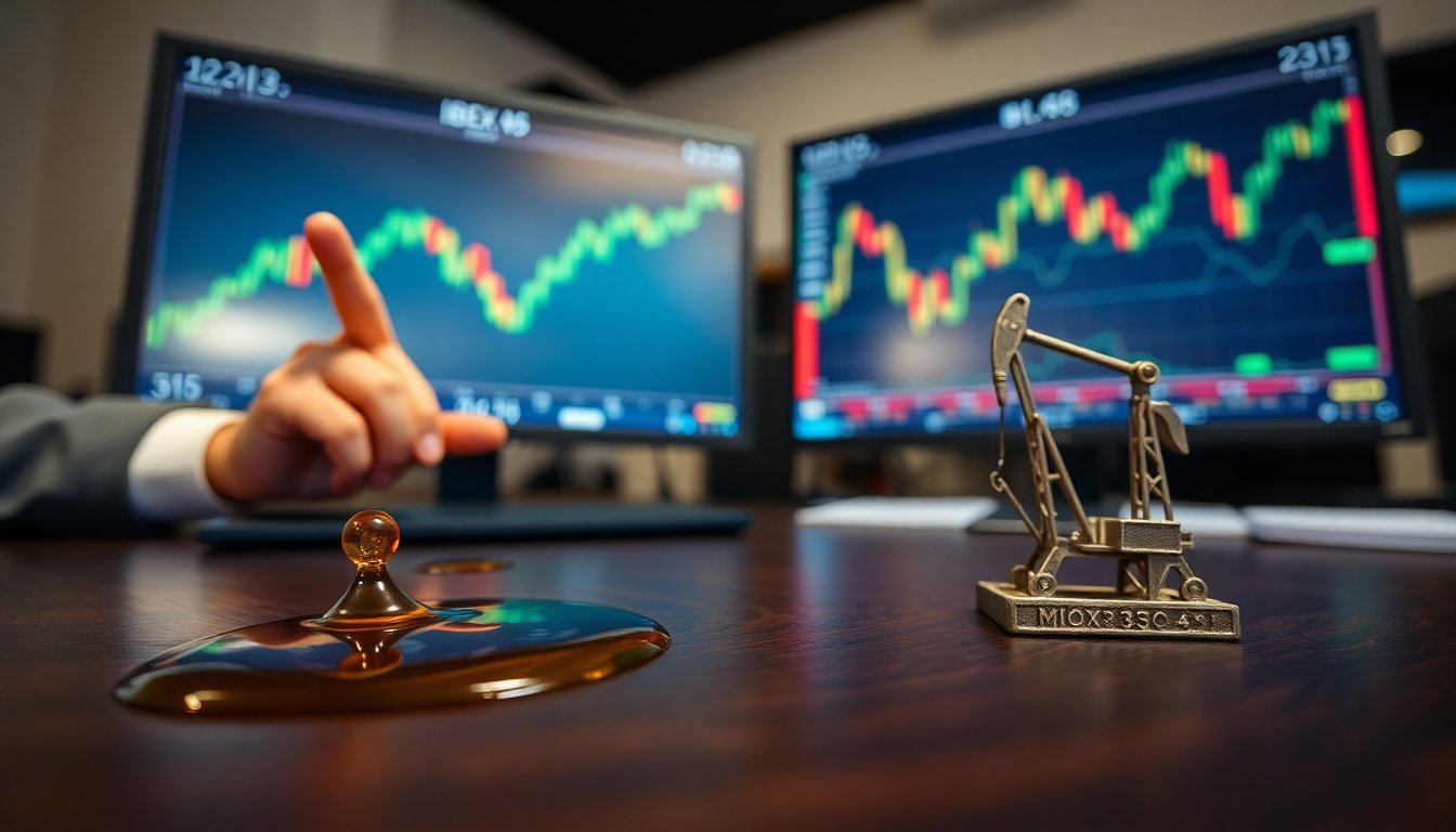 Movimientos del Ibex 35 y el petróleo tras el aplazamiento de ataques