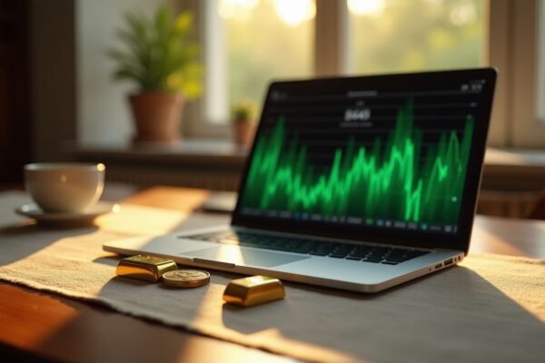 Análisis comparativo del comportamiento del Bitcoin y el oro durante crisis económicas