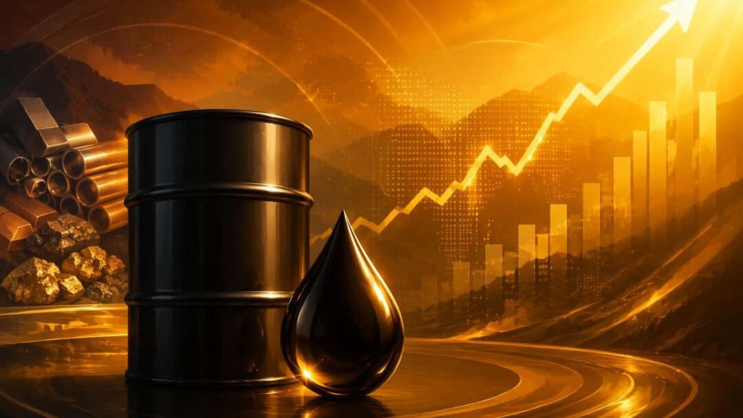 El Brent repunta un 9.79% y arrastra al alza a las materias primas