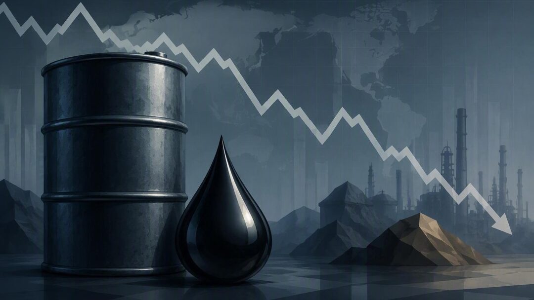 El petróleo Brent cae un 8.3% y arrastra a las materias primas