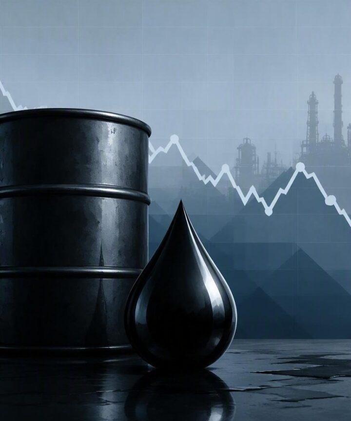 Brent cae un 8.3% y arrastra a los crudos en agosto