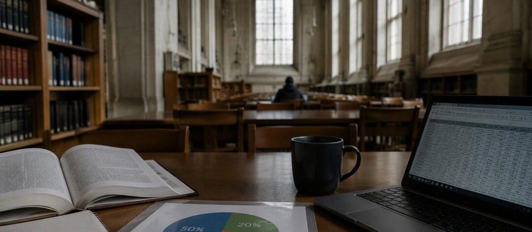 Regla 50/30/20 para presupuestos de estudiantes con ingresos cambiantes
