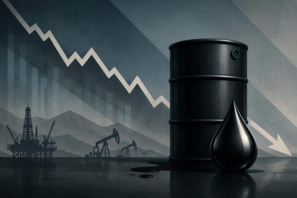 Brent cae un 5.01% y arrastra a las materias primas