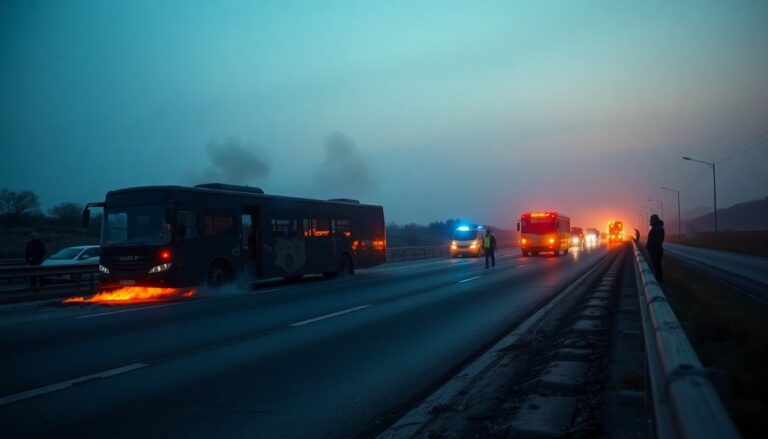 Incendio su un autobus lungo la Fi-Pi-Li a Lastra a Signa: nessun passeggero coinvolto