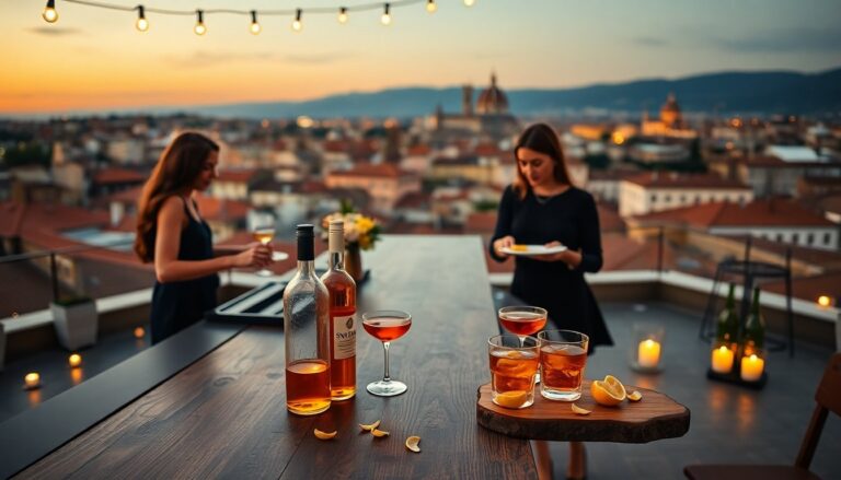 Rooftop a Firenze con tre bartender che celebrano il talento femminile