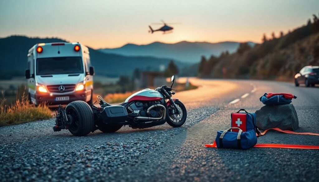 Incidente in moto e caduta da pianta: soccorsi attivati in Mugello il 7 Giugno