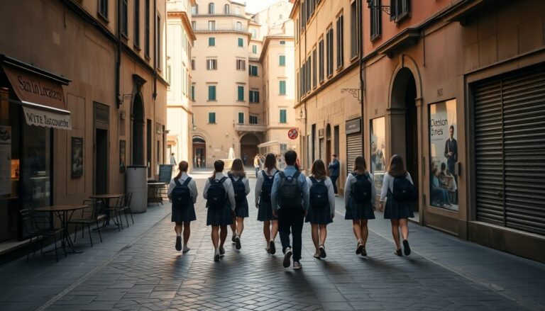 Marcia della pace degli studenti dell’istituto comprensivo a Borgo San Lorenzo