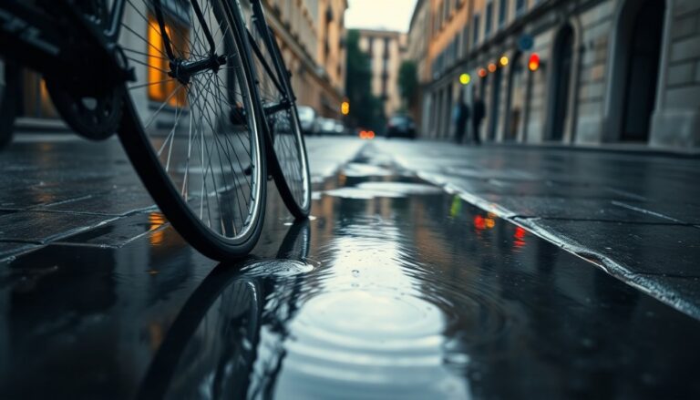 Perdita d’acqua a Empoli: il pericolo per chi transita in bicicletta e moto