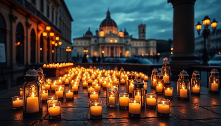 Pisa celebra San Ranieri con la Luminara: 100 mila lampanini accesi