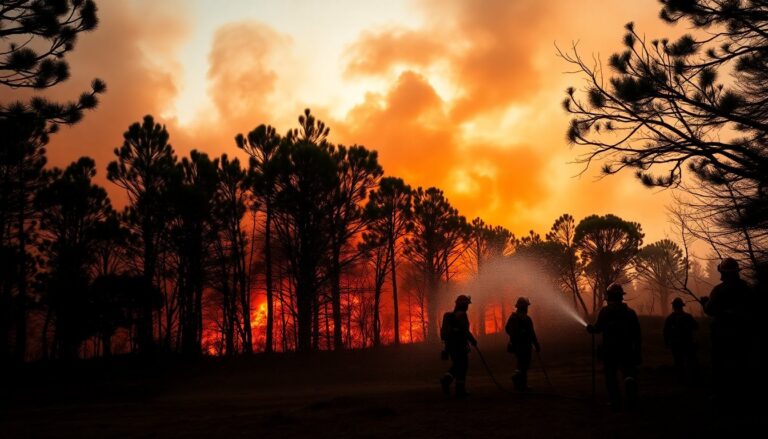 Viareggio in fiamme: incendio doloso nella pineta di Levante, vigili del fuoco al lavoro