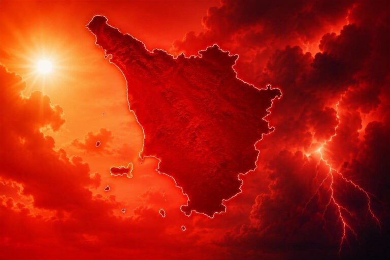 Allerta meteo rossa per alta temperatura su Firenze