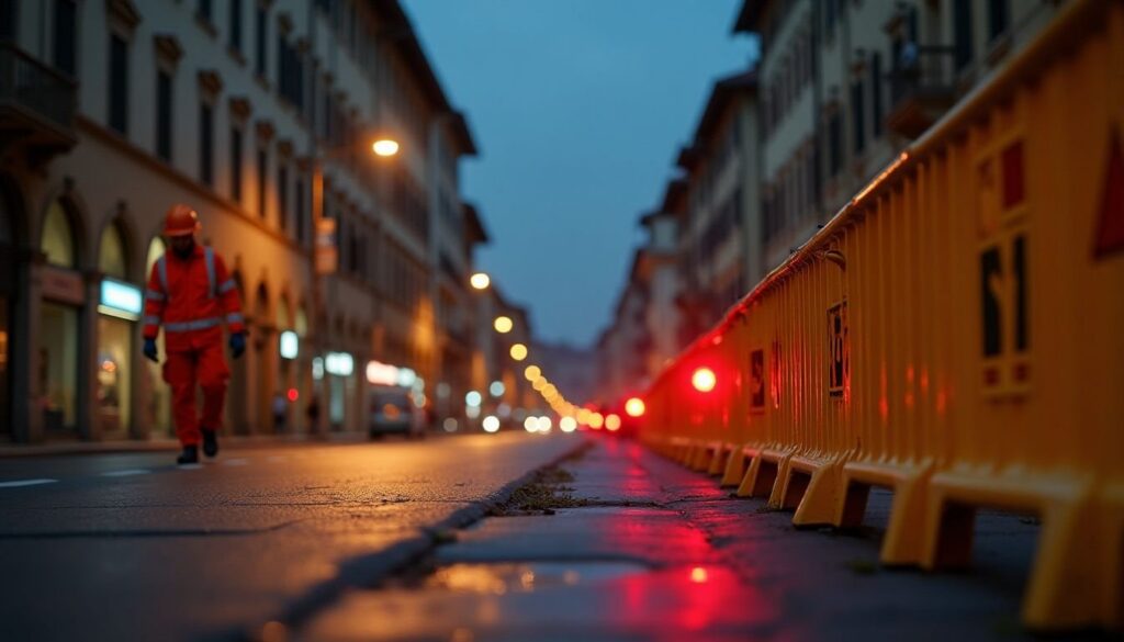 Firenze, chiusura notturna di viale Matteotti per intervento sulla rete elettrica