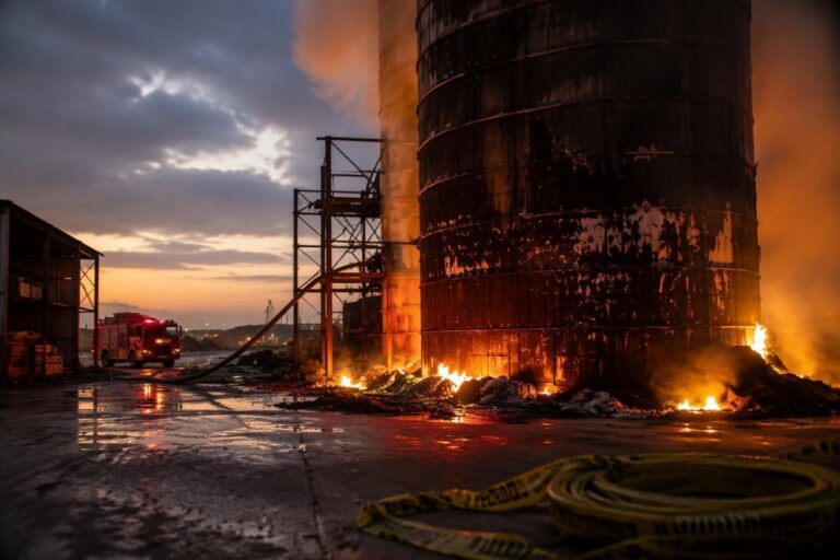Incendio Baxter Sesto Fiorentino: vigili del fuoco intervengono rapidamente