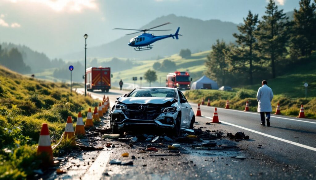 Incidenti stradali nel Mugello: soccorsi attivi e strade bloccate