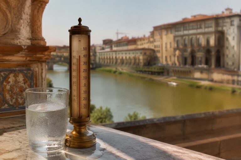 Onda di calore a Firenze: codice giallo e temperature fino a 36 gradi