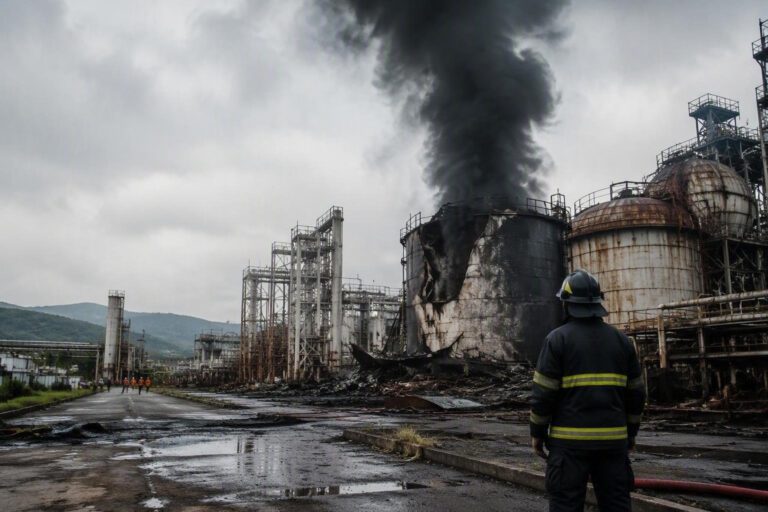 Incendio e boato a Reggello: cosa è successo nello stabilimento chimico-farmaceutico