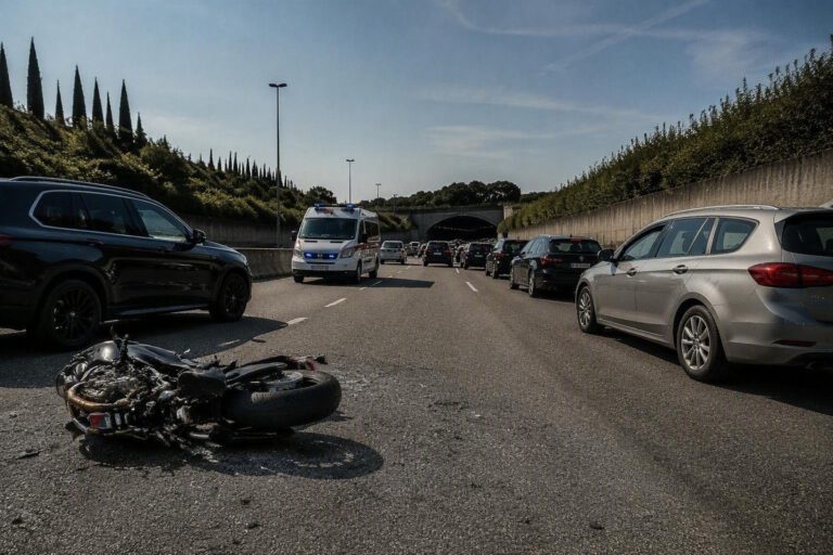 Incidente in galleria San Donato: traffico bloccato per ore